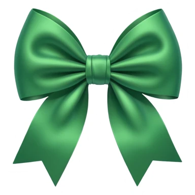 Yeşil fiyonk sticker