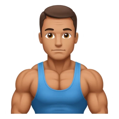Bodybuilder sticker