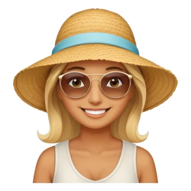 Coastal Town woman sticker