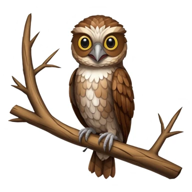cute potoo sticker