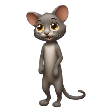 Chat qui fait câlin a un raton-laveur sticker