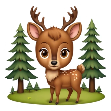 bambi sticker