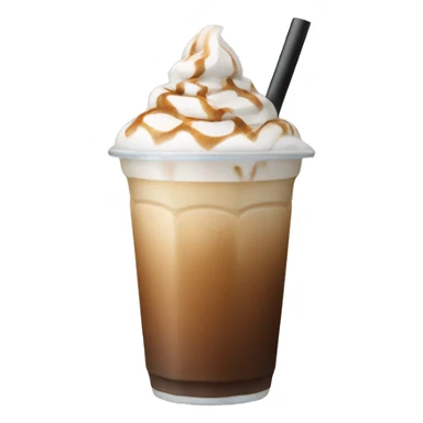 iced latte sticker
