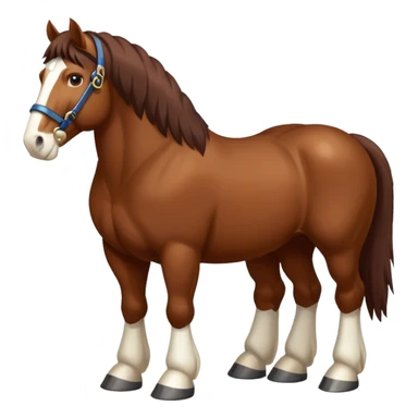 Clydesdale  sticker