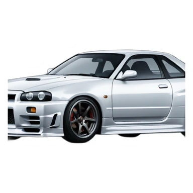 Nissan r34 sticker