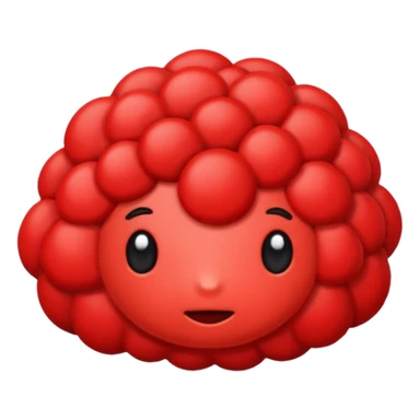 red clump sticker