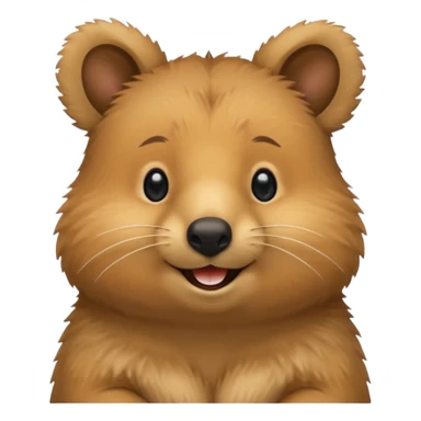 a cutie quokka sticker