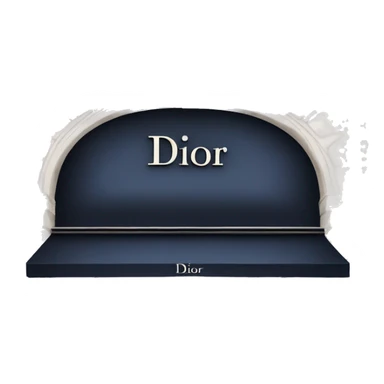 Dior boutique sticker