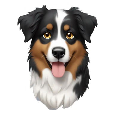 Generate emoji Australian shepherd  sticker