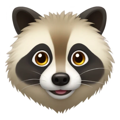 Japanese raccoon dog sticker