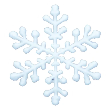 snow flakes  sticker