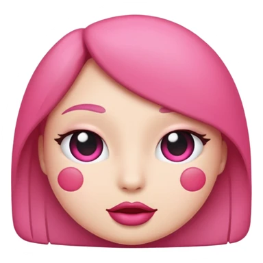 emoji for beauty item like Rouge sticker