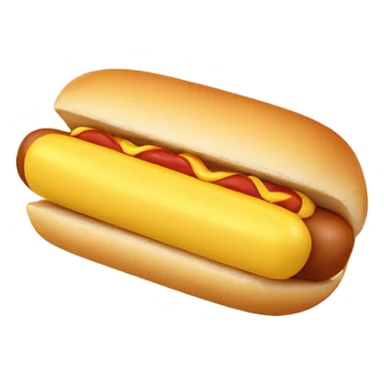 Stick of butter in hotdog bun  sticker
