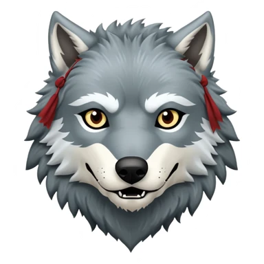 In game of thrones house stark banner wolf sticker