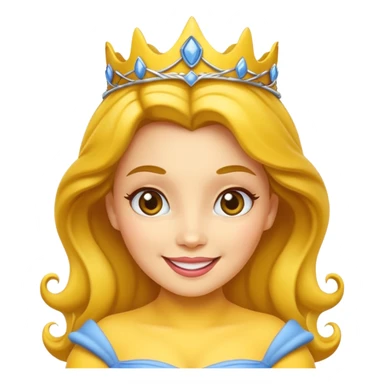 princess belle emoji not photo sticker