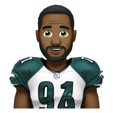 Eagles beating the Steelers  sticker