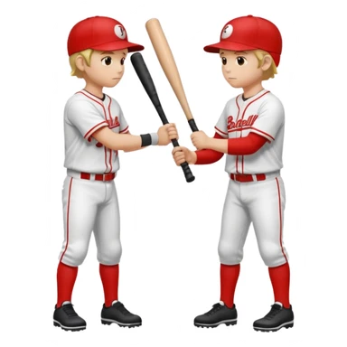 quiero dos equipos enemigos de baseball vs sticker