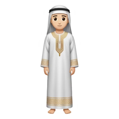 arabic thobe sticker