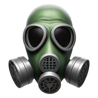 Gas mask sticker