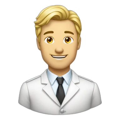 белый мужчина лысая голова черная борода с сединой с карими глазами sticker