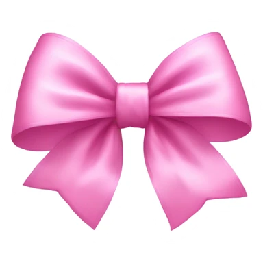 pink bow sticker