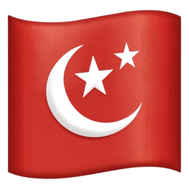 Osmanlı bayrağı  sticker