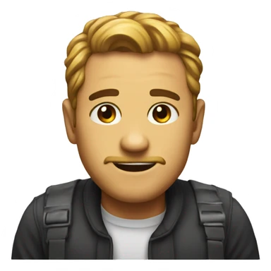 I need a emoji very happy but sad  sticker