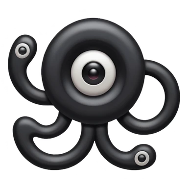 Unown-Pokémon sticker
