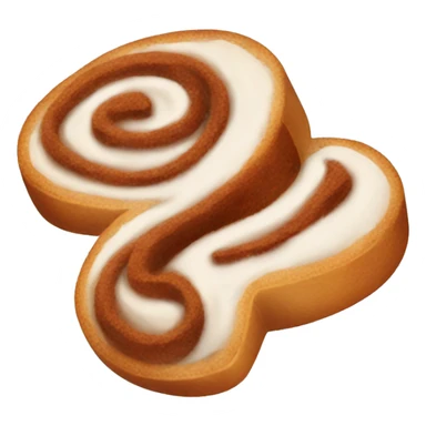 Cinnamon scroll sticker