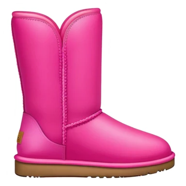 hot pink Ugg boots 5K sticker