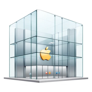 Apple Store building  sticker
