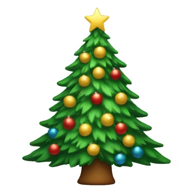 Christmastree sticker