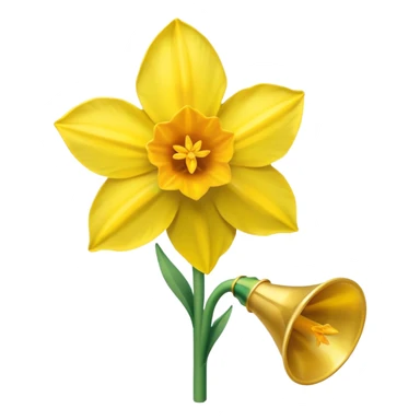 Daffodil sticker