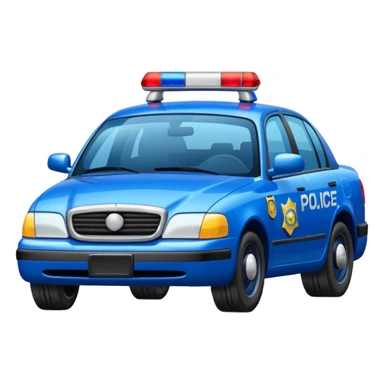 police car sticker