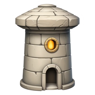 white turret sticker