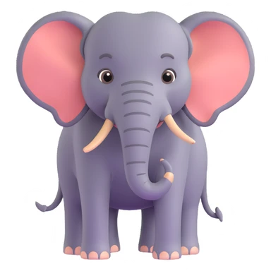 Elephant sticker