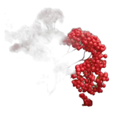 Ukraine, red viburnum sticker