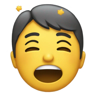 Smile emoji crying sneezing throwing up sticker