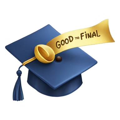 Good luck on the final  sticker