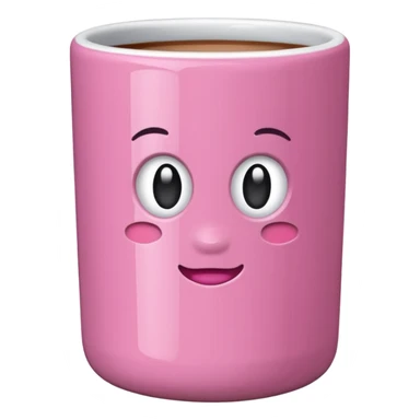 Pink tumbler sticker