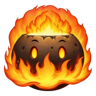 Core of earth sticker