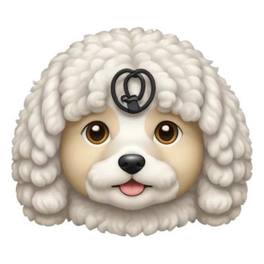 bichon sticker