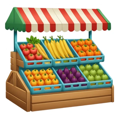 Super market stand sticker