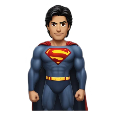Shahrukh khan superman sticker