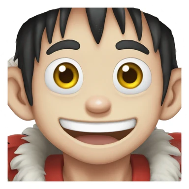 Monkey.D.luffy étonne  sticker