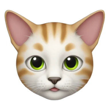Cat with alien paws sticker