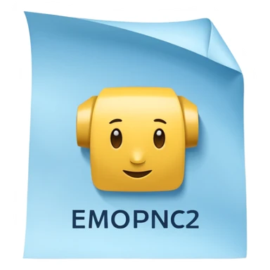 formula E=mc² on a sheet of paper sticker