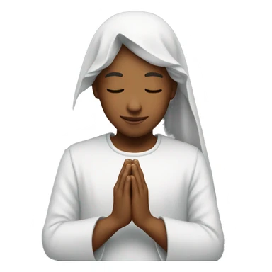 Praying for a miracle  sticker