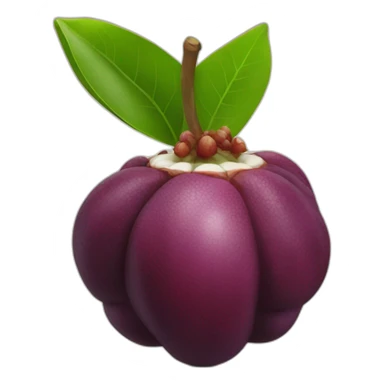 mangosteen fruit sticker