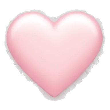 Light pink heart with snowflakes all around it  sticker